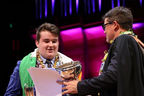 PARENTS AND FRIENDS ASSOCIATION CUP FOR EXCELLENCE IN CULTURAL ACTIVITIES - Daniel Fogarty