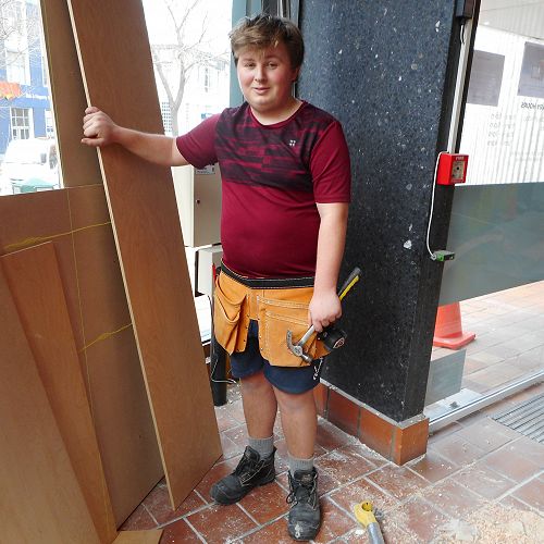 Max Perkin - work experience with Steven Brooks Building
