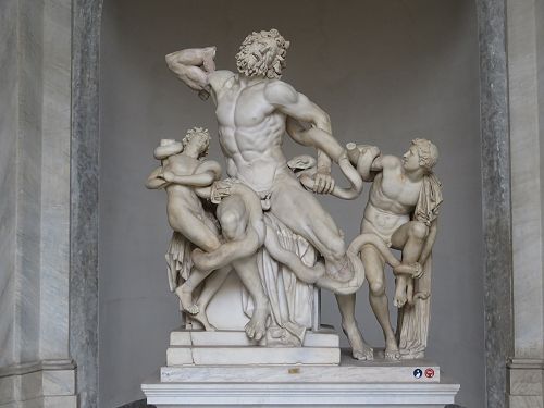 Laocoon, Vatican Museum. 