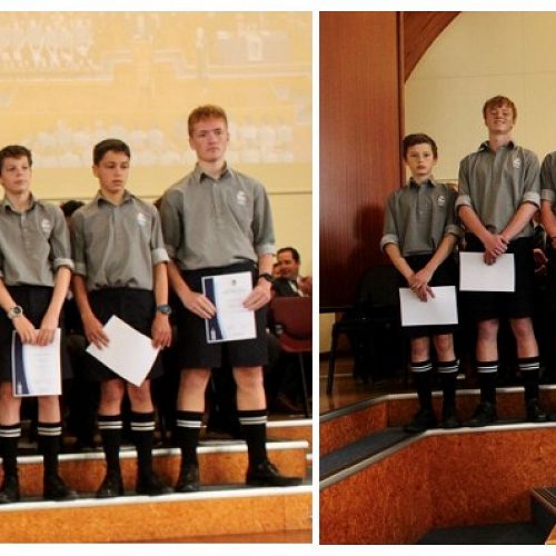 Junior Cultural & Sporting High Achievers 2020