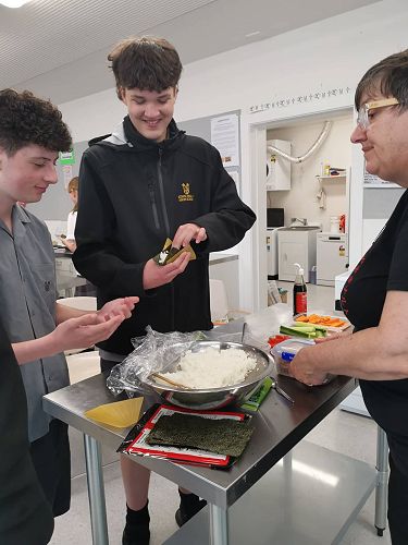Neihana Osborne, Angus Walker & Mrs McMillan