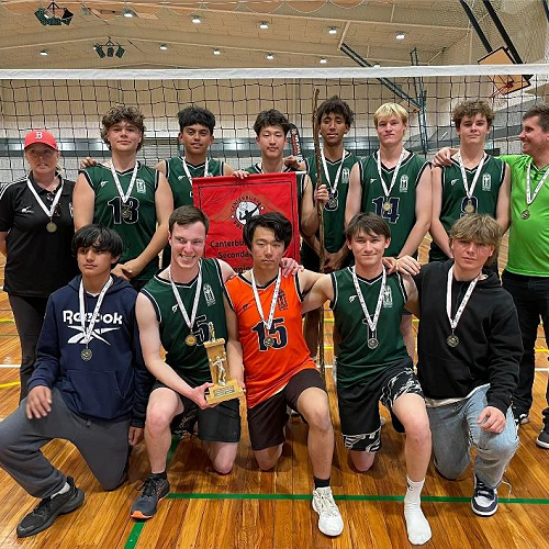 CSS Senior Volleyball Champions 2022 - BHS Boys Senior A Volleyball