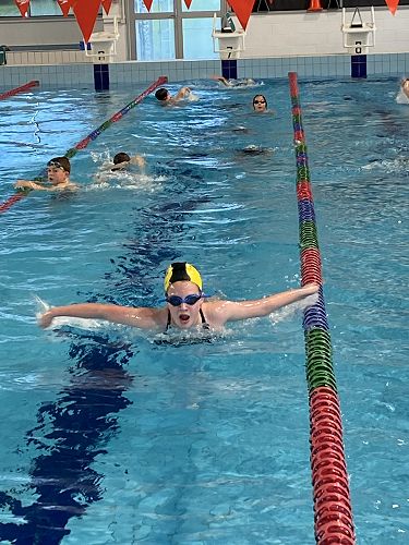 Swimming at Graham Condon