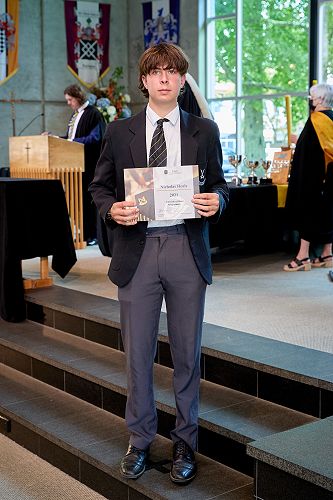 Nicholas Healy awarded New Frontiers Scholarship at the University of Otago