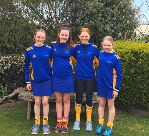 Rhiarna Webster, Molly McClure, Pip Eason and Mia Webster