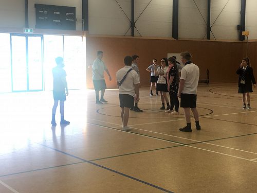 Staff vs Student Tchoukball 14/08/20