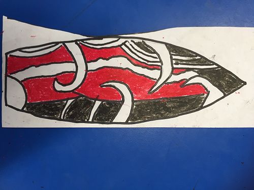 Year 8 Maori Art