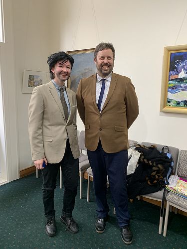 Tessa Campbell and Mr Andrew Sparrow