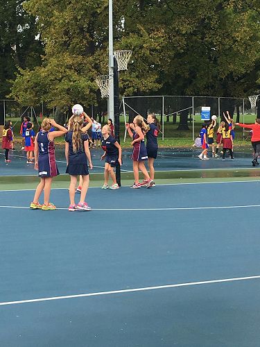 Year 7/8 A Netball Team