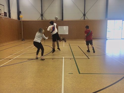 Staff vs Student Tchoukball 14/08/20