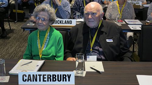 Life Members Mary Holmes and Stan Hackwell