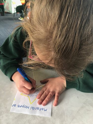 I would like to get better at writing because it is fun.