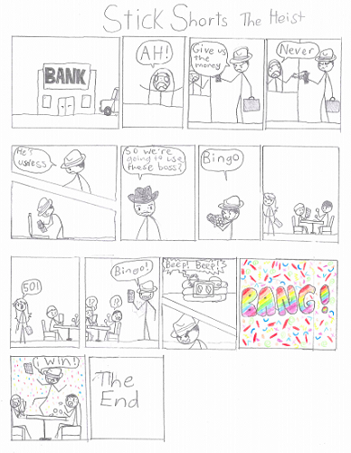 Stick Shorts - The Heist. 