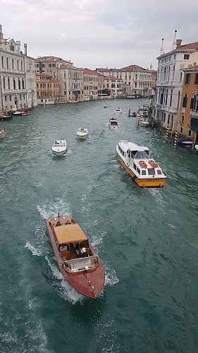 Grand Canal, Venice. 