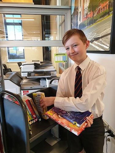 Class Librarian Aidan Seyb