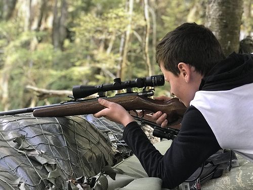 Adventures at Year 7 Camp survival. 