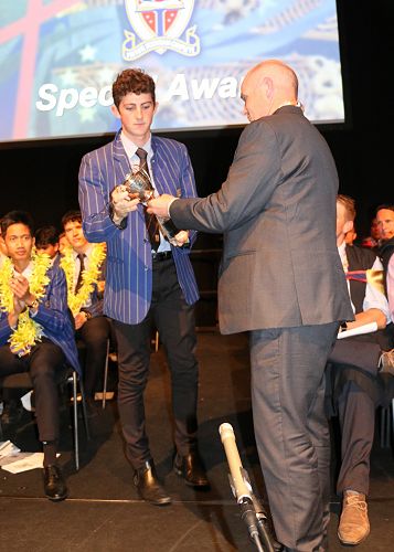 FATHER D K O'SULLIVAN CUP FOR POSITIVE CONTRIBUTION TO SCHOOL LIFE - LOUIS ANDREWS