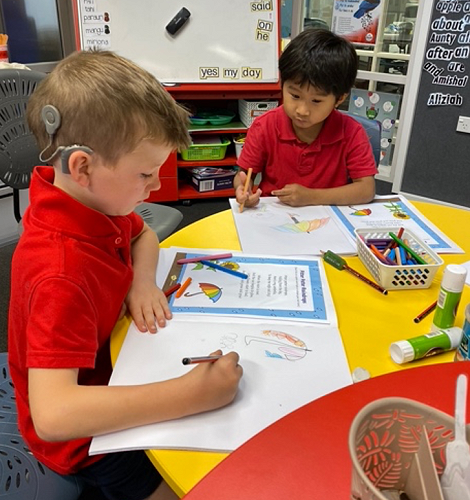 Learning alongside my friends