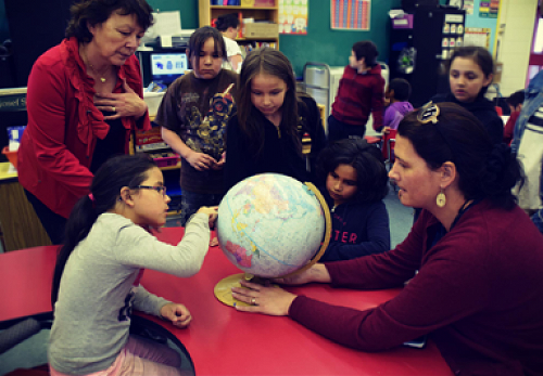 High School on
the Onion Lake Reserve