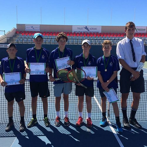 Aoraki Tennis Team 2017