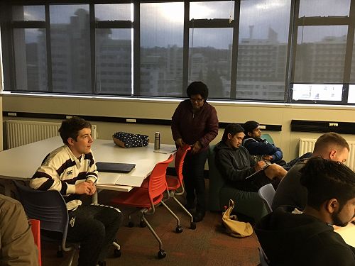 Workshop 2 listening to Conrad Anderson's Finance 