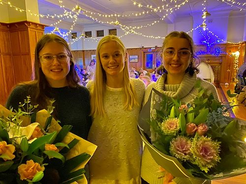 Maya Bromby, Annabelle Hurst and Zoe McElrea