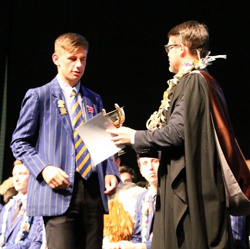 ST THOMAS OF CANTERBURY COLLEGE CUP FOR SIGNIFICANT TEAM ACHIEVEMENT - 1st XI Football