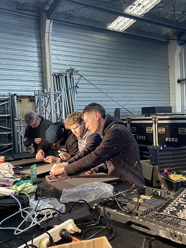 Liam has a passion for audio engineering, he has completed his 10-week placement at A.V.P (AudioVisual People). He had an awesome time and made a great impression; Liam has been offered a jobhere when he leaves school.