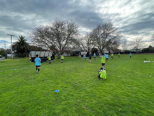 Football drills with Mr Herbert