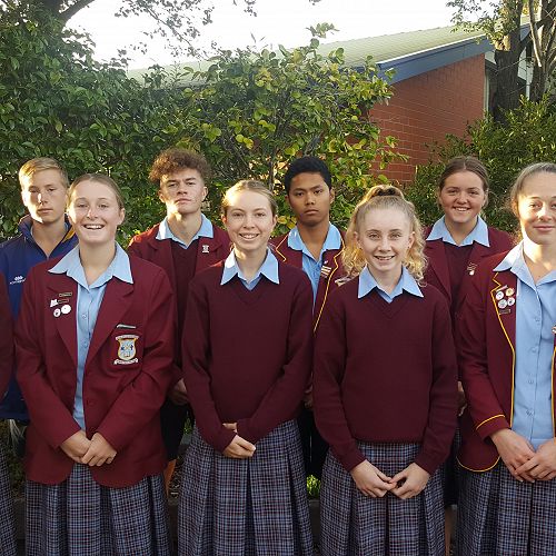 Roncalli College South Island Athletics Team 2018