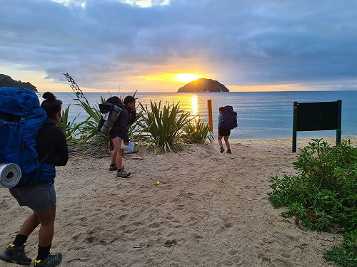 Year 13 PE and Outdoor Ed Camp - Abel Tasman National park