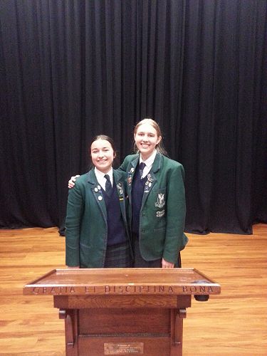 Louisa Kotkamp (2nd) and Skyla Murray (1st)