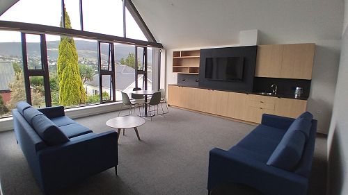 Boarding Village Redevelopment - First upstairs lounge