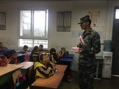 School teachers intruding HEWRAG members for their hand sanitation and oral health lessons