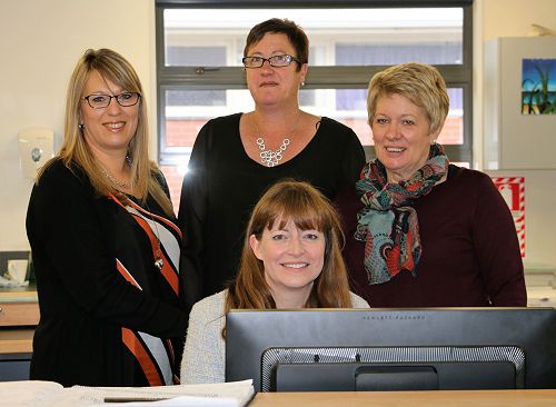 The crew - Elmarie, Jackie, Ngaire and Michelle.