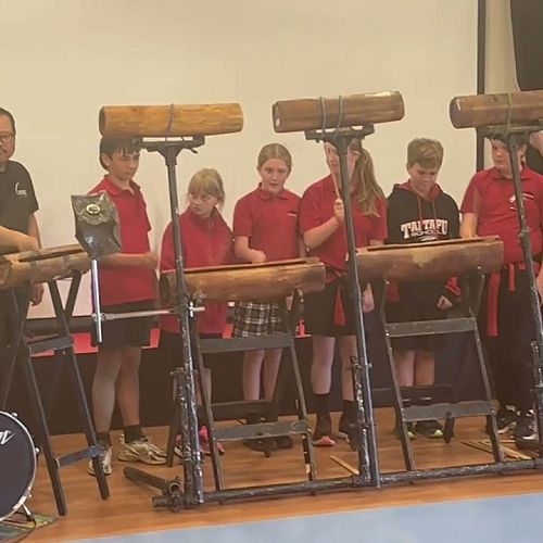 Video: Strike Percussion Group - Performance Tai Tapu School