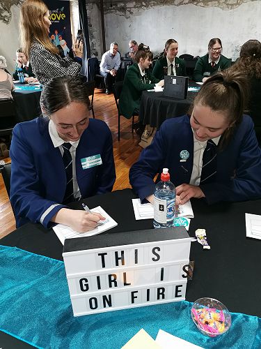 Poppy Miles and Briana Kerris