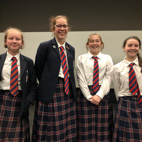 Daisy Aaron, Charlotte Borcoskie, Maisie Croall, Lily Saunders