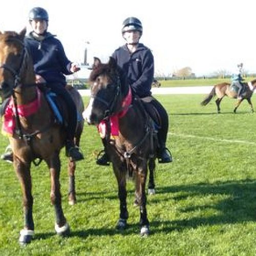 Mounted Games Champions - Dustin Rowland and Sam Partington