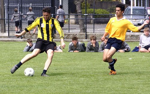 Staff v Prefects Football 2020