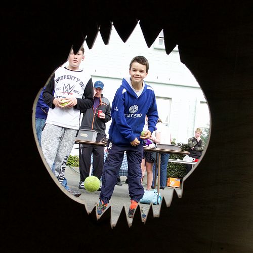 Campbell Betts enjoying the Fair