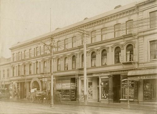 Braithwaite’s Book Arcade in about 1907