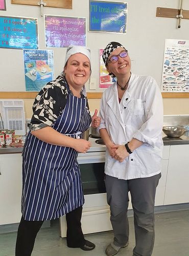 Greymouth High School "cook up" for our school community