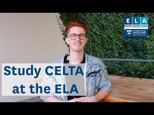 Video: Study CELTA at the ELA