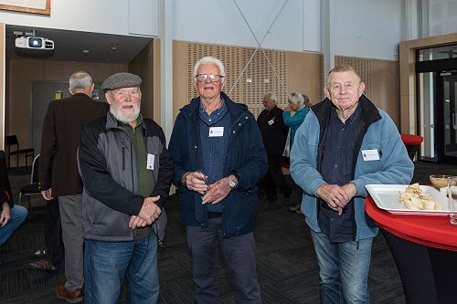 John Ryan, Alex Matheson, and Pete Bartkevics