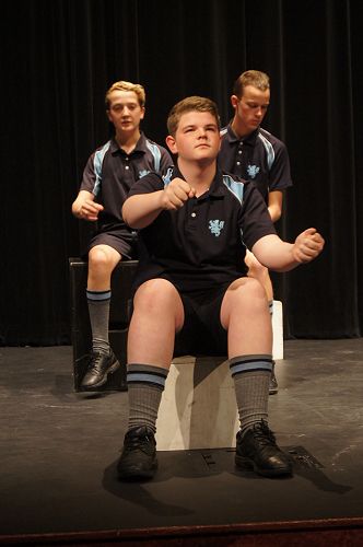 From left; Sam Dorne-Cumming, Jack Lockhart, Harry Lungley