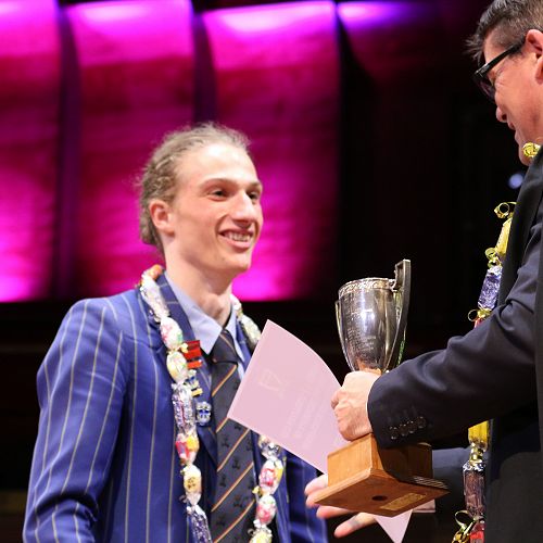 FATHER. J. J. O'SULLIVAN CUP AND THE UNIVERSITY OF CANTERBURY SCHOLARSHIP FOR DUX SCHOLARSHIP 