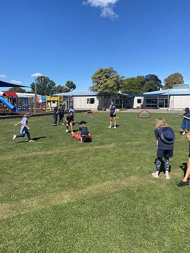 Girls Football session