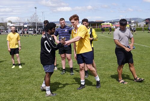 Staff v Prefects Football 2020