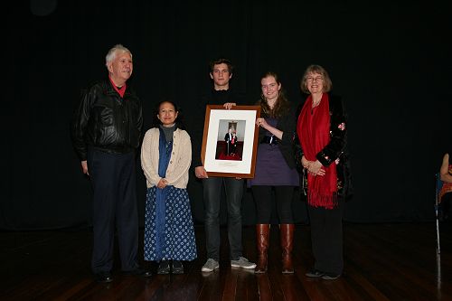 Peter Neville, Masi Noppamas Pataragul, Connor Seddon, Helen Prime and Jane Johnson. 